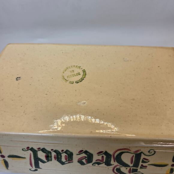 Metlox Poppytrail Rooster Bread Holder Vintage California Pottery Bread Tray - Picture 7 of 12